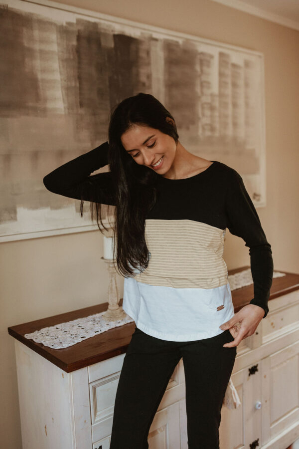 Remera Ámbar manga larga