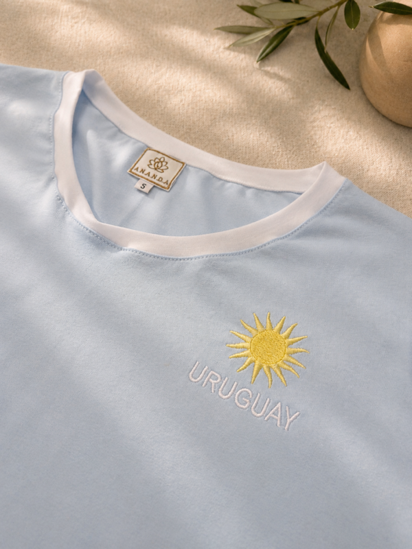 Remera de Uruguay para Embarazo y Lactancia