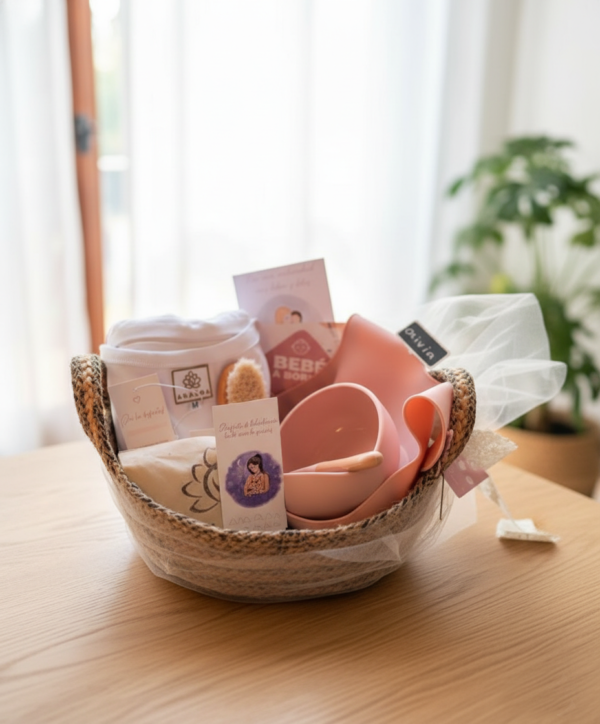 Canasta de Bienvenida de alimentación 8 items