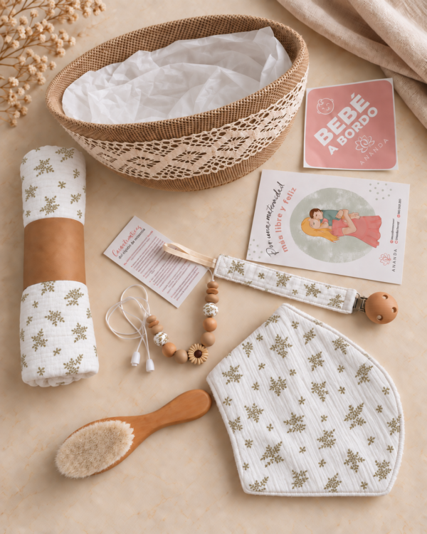 Set de nacimiento mediano · Bienvenida Mamá y Bebé
