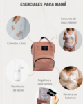 Mochila mamá para Sanatorio (incluye 8 items)