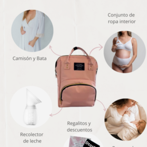 Mochila mamá para Sanatorio (incluye 8 items)