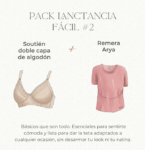 Pack lactancia fácil #2: Soutién y Remera Arya