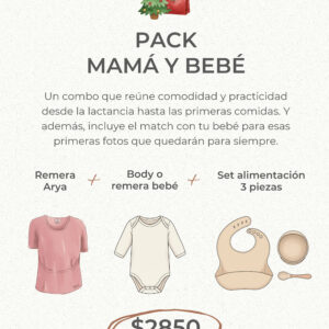 Pack Mamá y bebé $2850