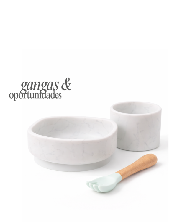 Set de alimentación bowl vaso y cubierto