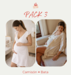 Pack 3: Camisón & Bata $4233