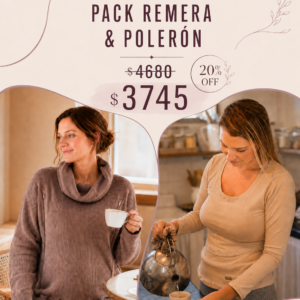 PACK Remera & Polerón $3745