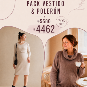 PACK Vestido & Polerón $4462